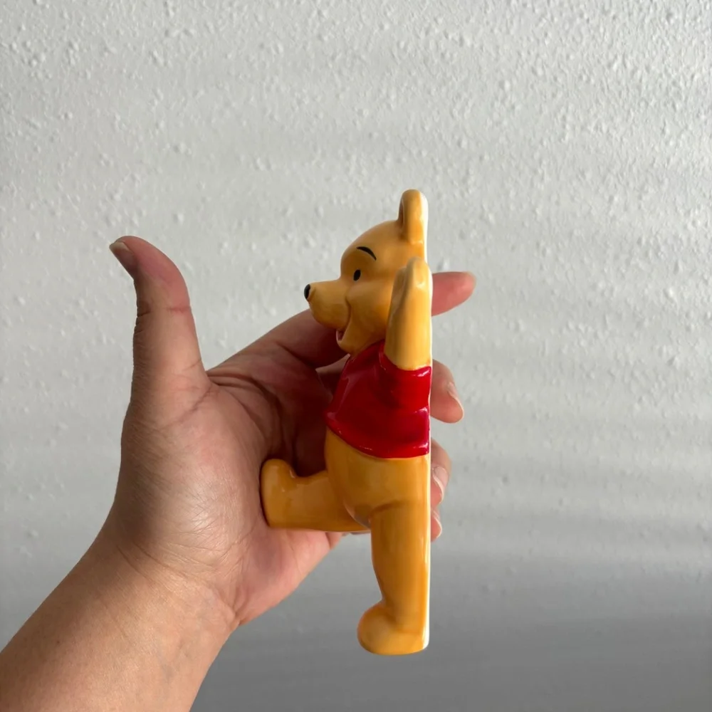 Disney Vintage 60-70s Japan Winnie The Pooh + Pals Ceramic Wall Mounts Set of 4